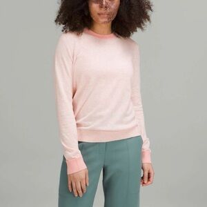 Lululemon Silk-Blend Crewneck Sweater